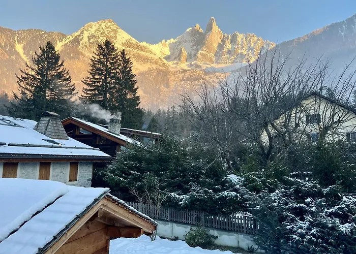 Le Chaney - T2 Dans Chalet - Massif Du Mont-Blanc