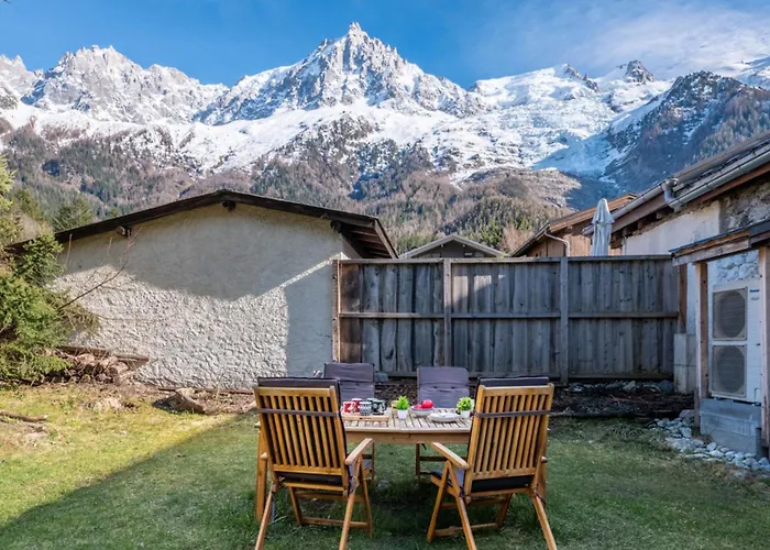 Pretty Loft With View Of Mont Blanc & Glacier