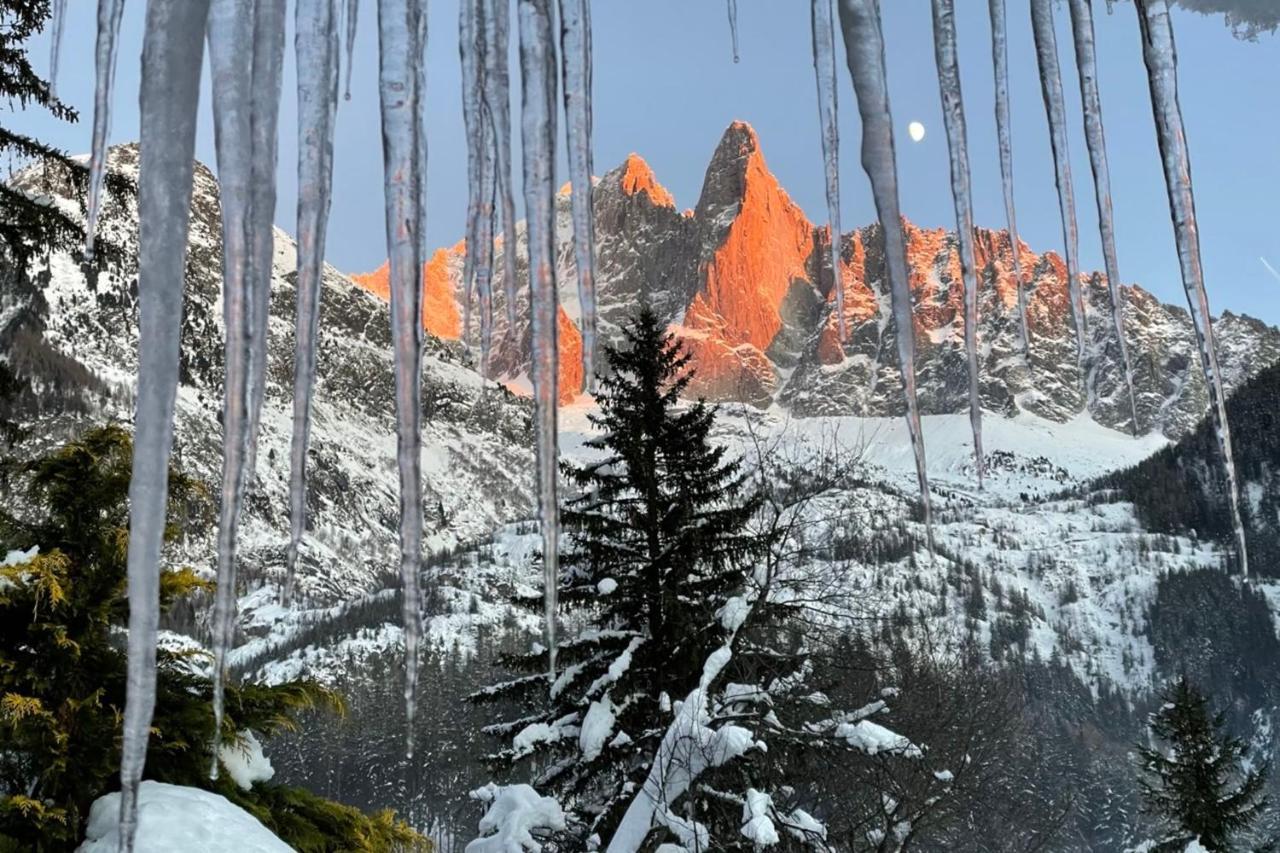 De L'aiguille With View On Mont Blanc Chalet *