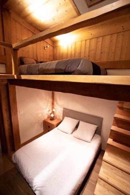 Appartement Maison Chaleureuse Avec Vue Sur Le Mont Blanc
