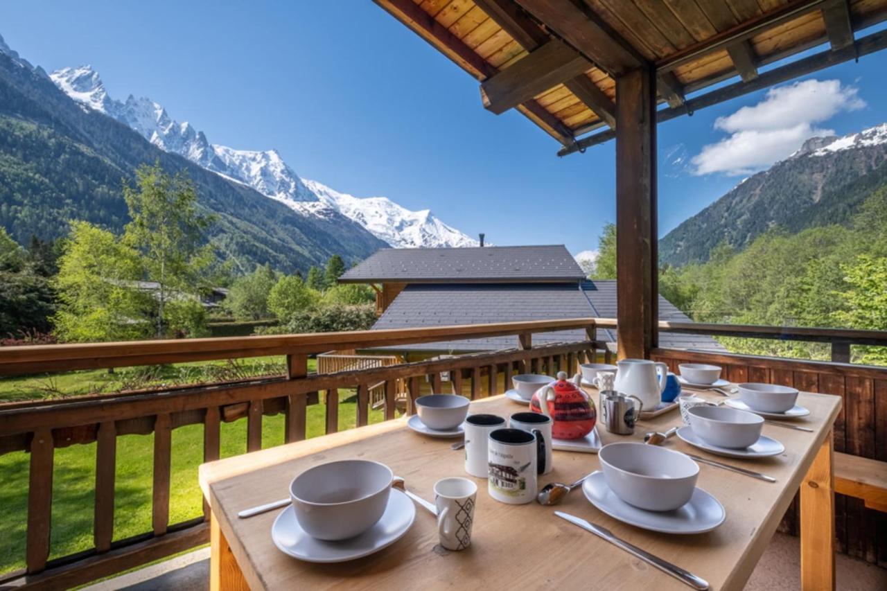 De L'aiguille With View On Mont Blanc Chalet