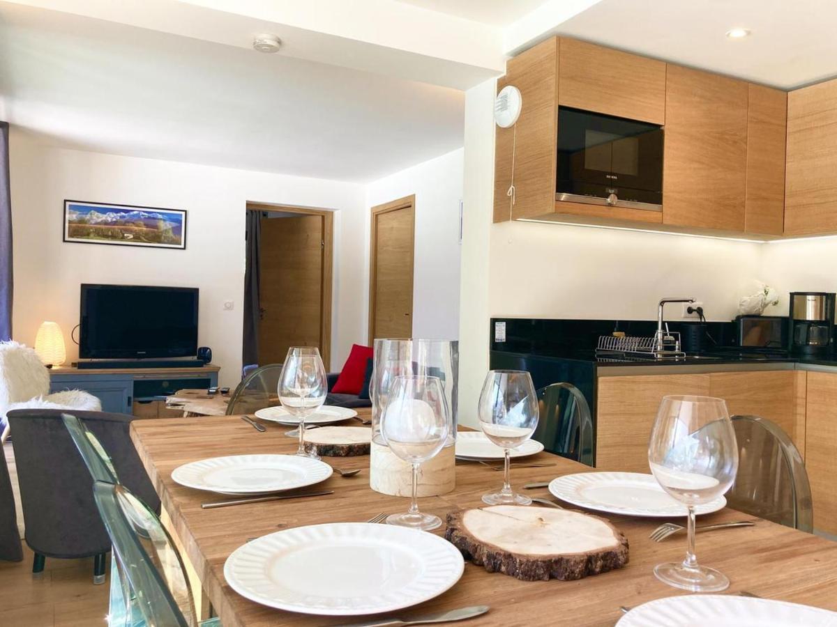 Appartement Praz Vue Mt Blanc Piscine Chamonix