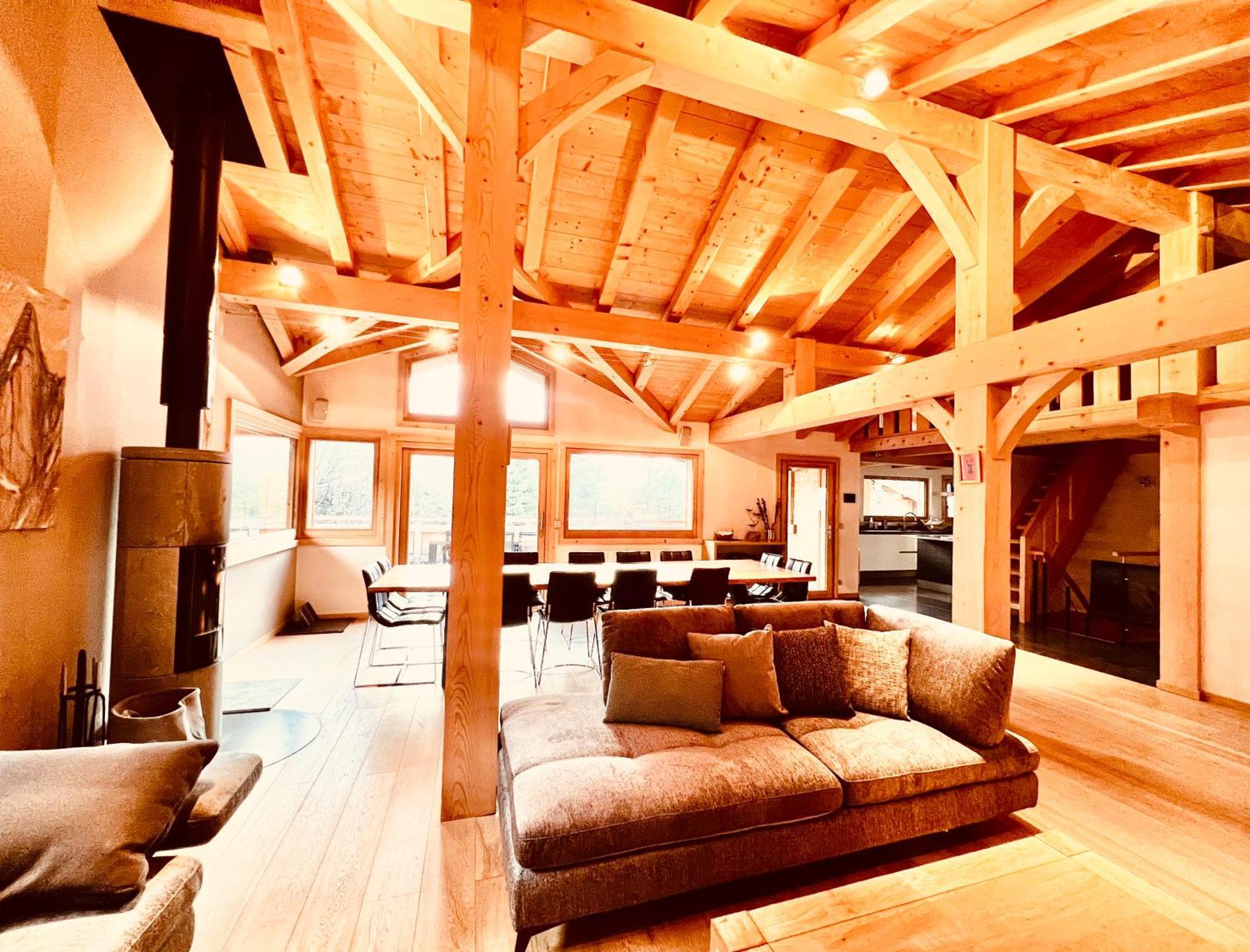 Chalet Isabelle Mountain 5 Star 5 Bedroom En Sauna Jacuzzi
