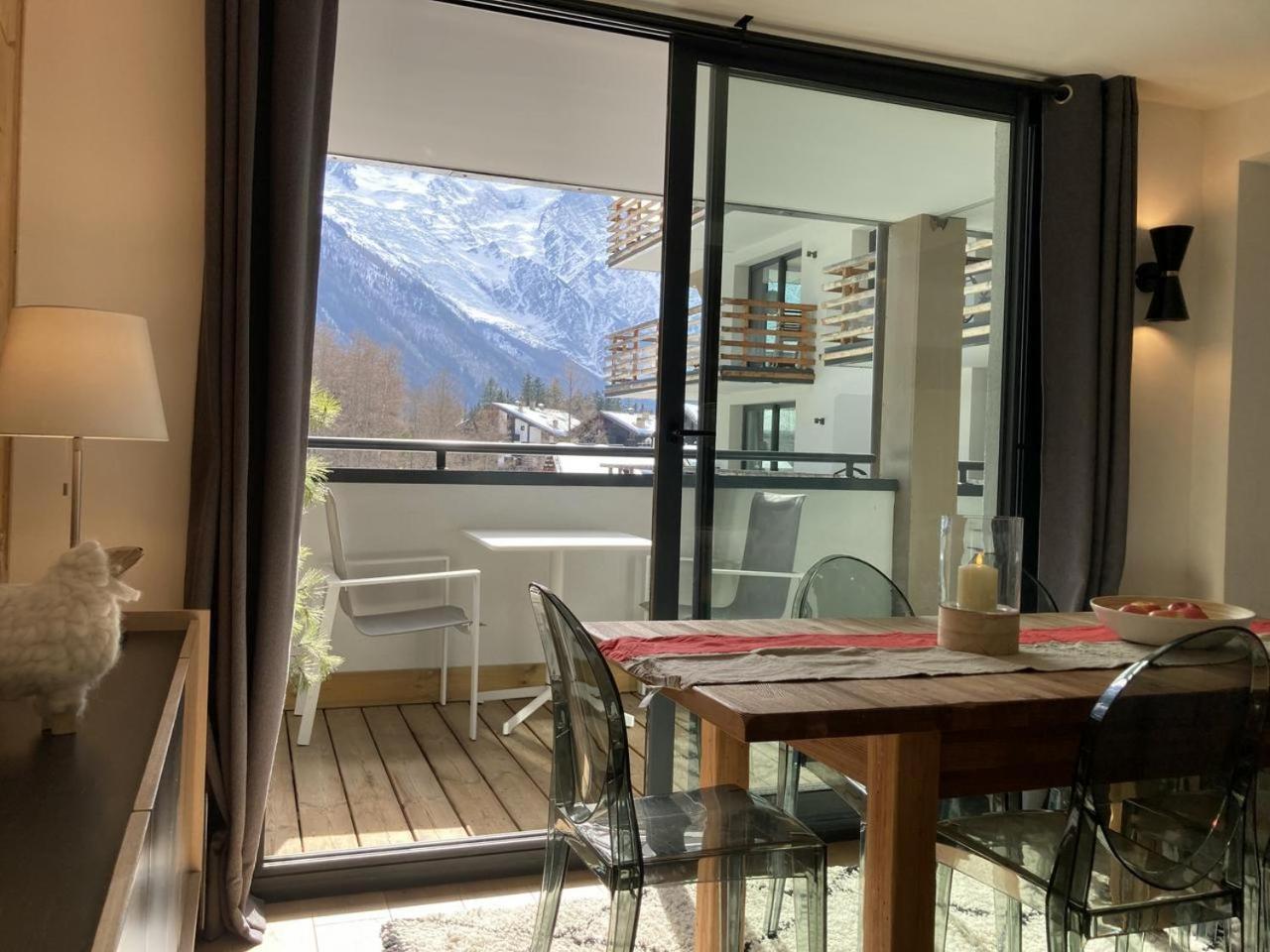 Praz Vue Mt Blanc Piscine Appartement Chamonix