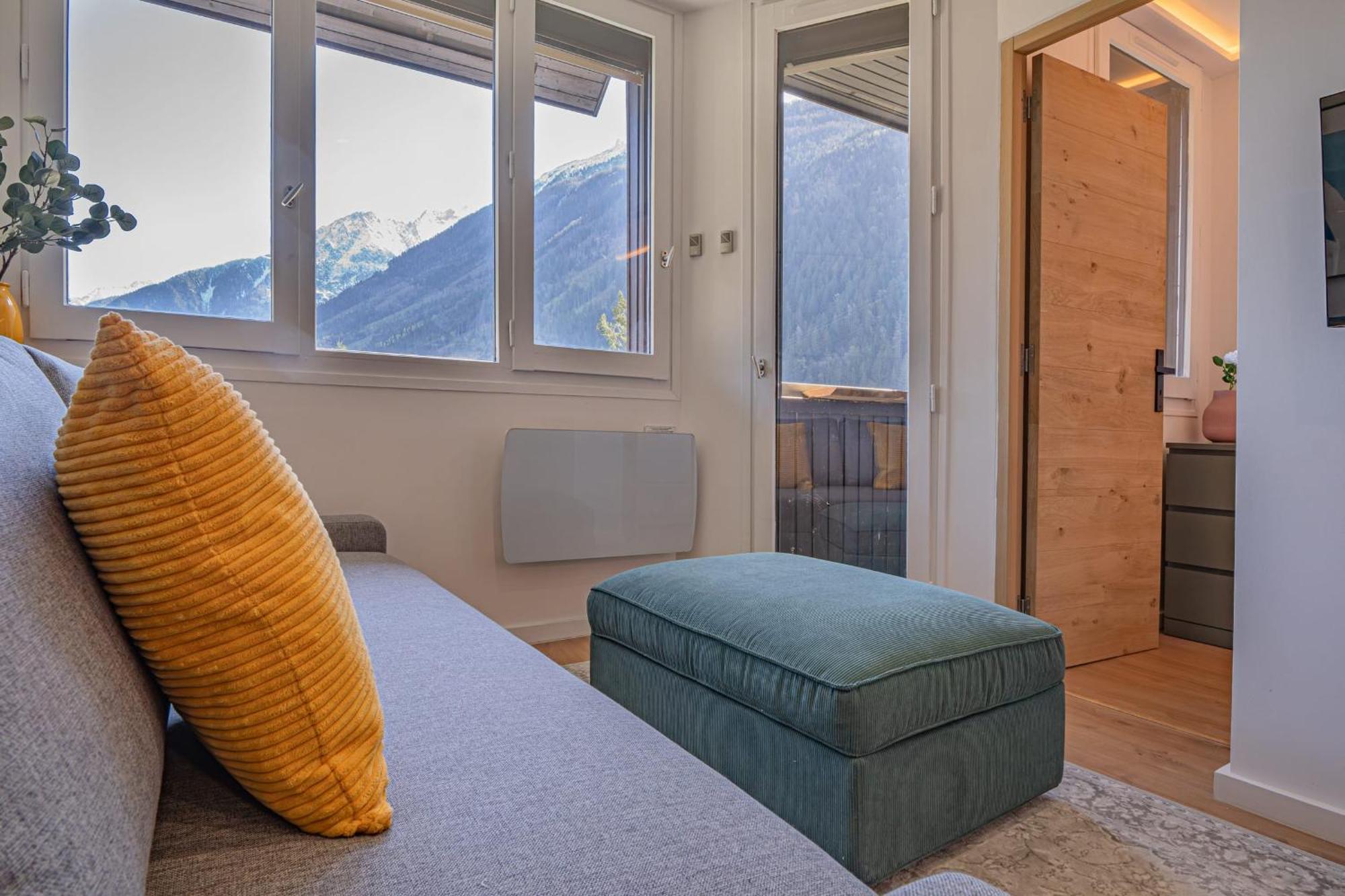 Apartment Chamois Blanc Rosieres- Bright 1 Bed With Amazing Views