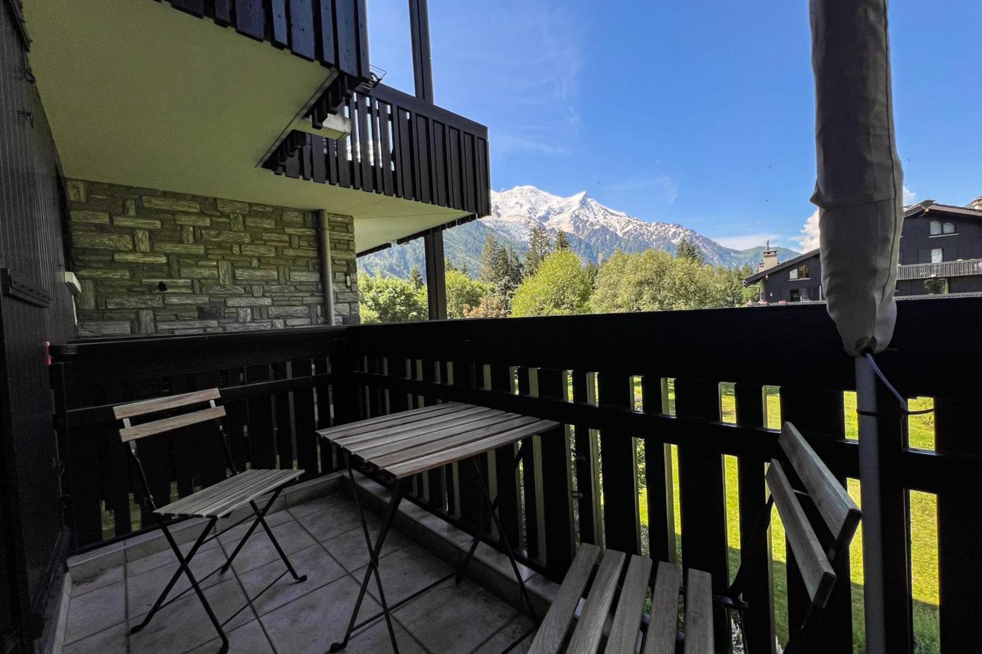 Apartment Cozy With View Of Mont Blanc