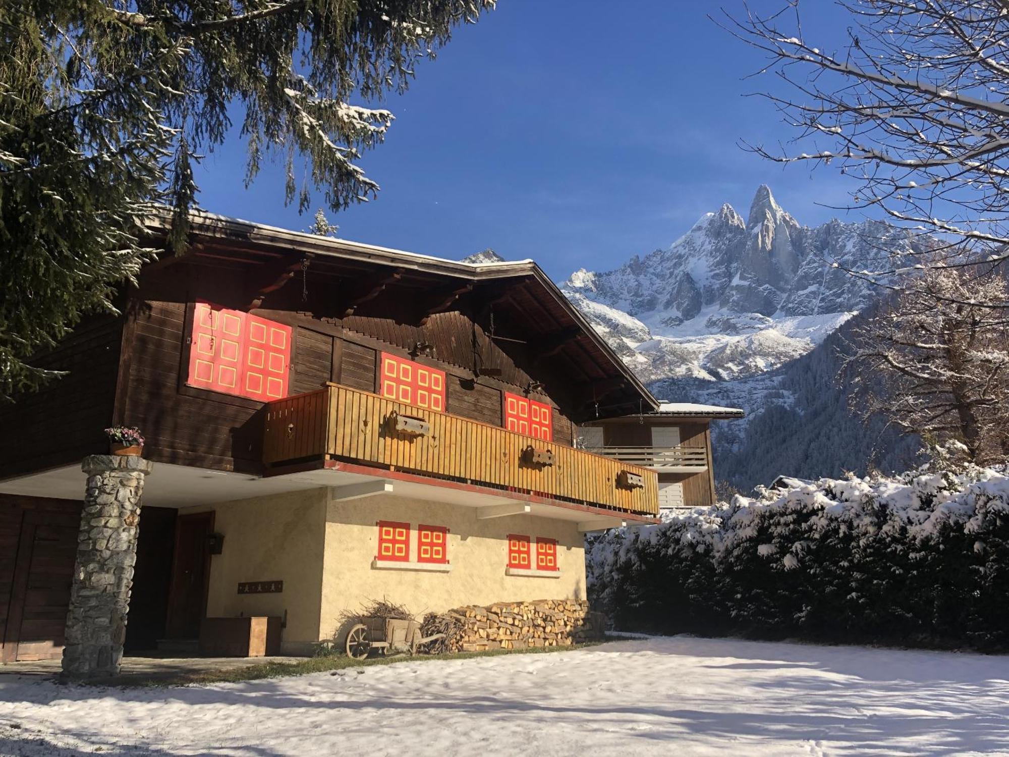 Chalet Baraka Vue Montblanc