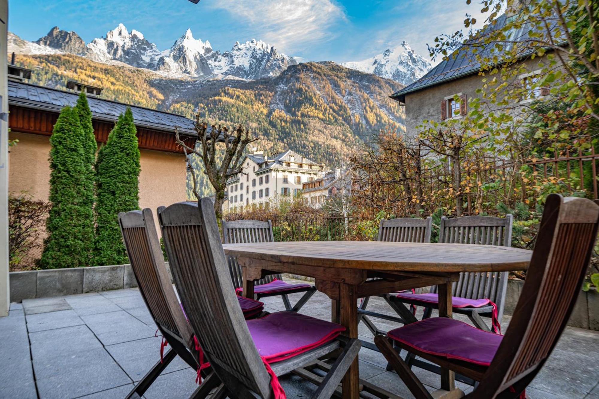 Alpine Garden - Truly Hidden Gem With Sunny Garden In Town Center Apartment Chamonix