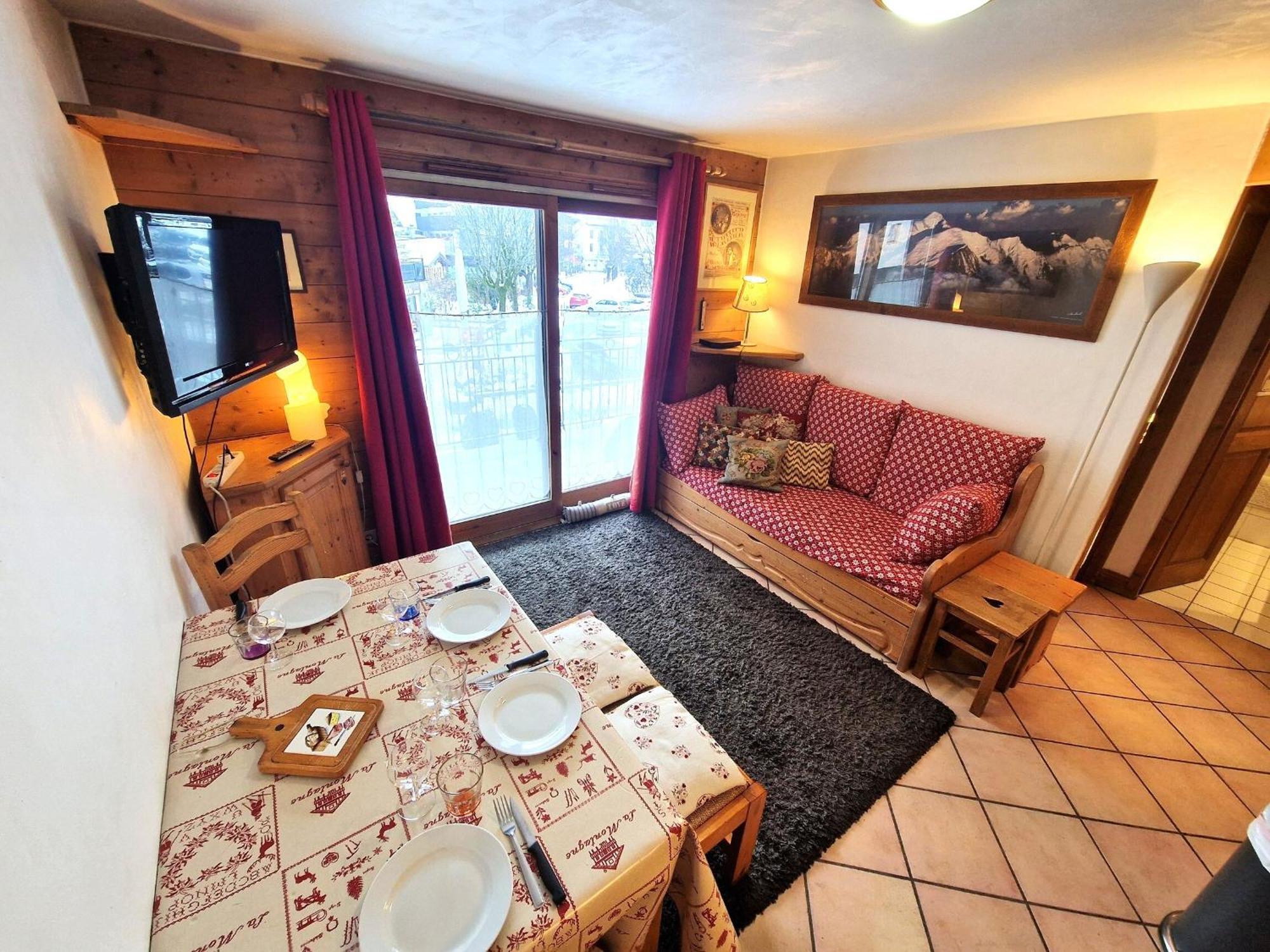 Apartment La Ginabelle 2 - Vue Montblanc