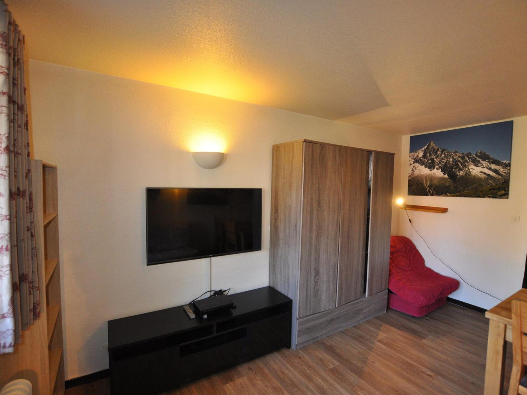 Apartment Charmant Studio Proche Telecabine Avec Parking Et Wifi A - Fr-1-517-59 Chamonix