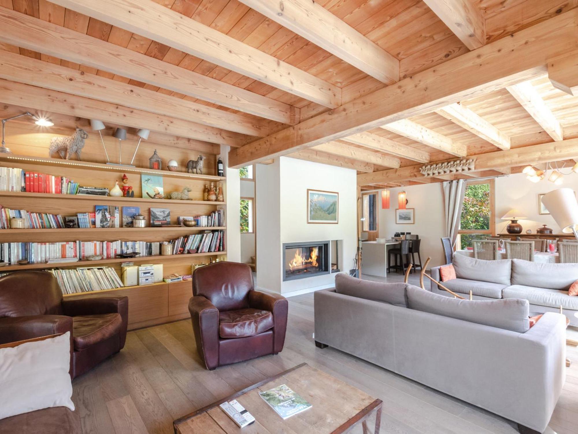Contemporain Aux Houches, Pres Des Pistes, 6 Chambres, Wifi, Jardin, Grille-pain - Fr-1-343-179 Chalet Chamonix