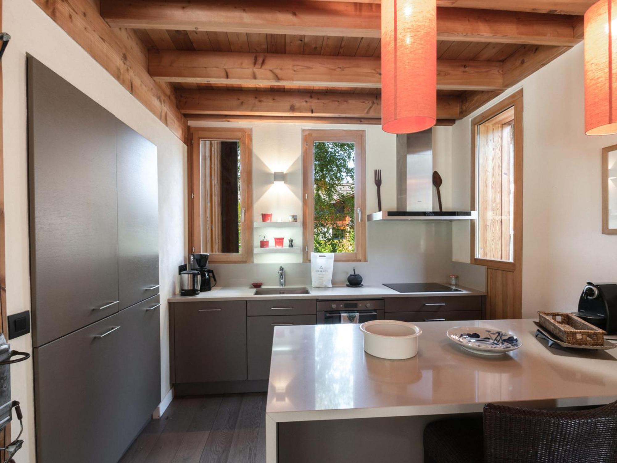 Contemporain Aux Houches, Pres Des Pistes, 6 Chambres, Wifi, Jardin, Grille-pain - Fr-1-343-179 * Chamonix