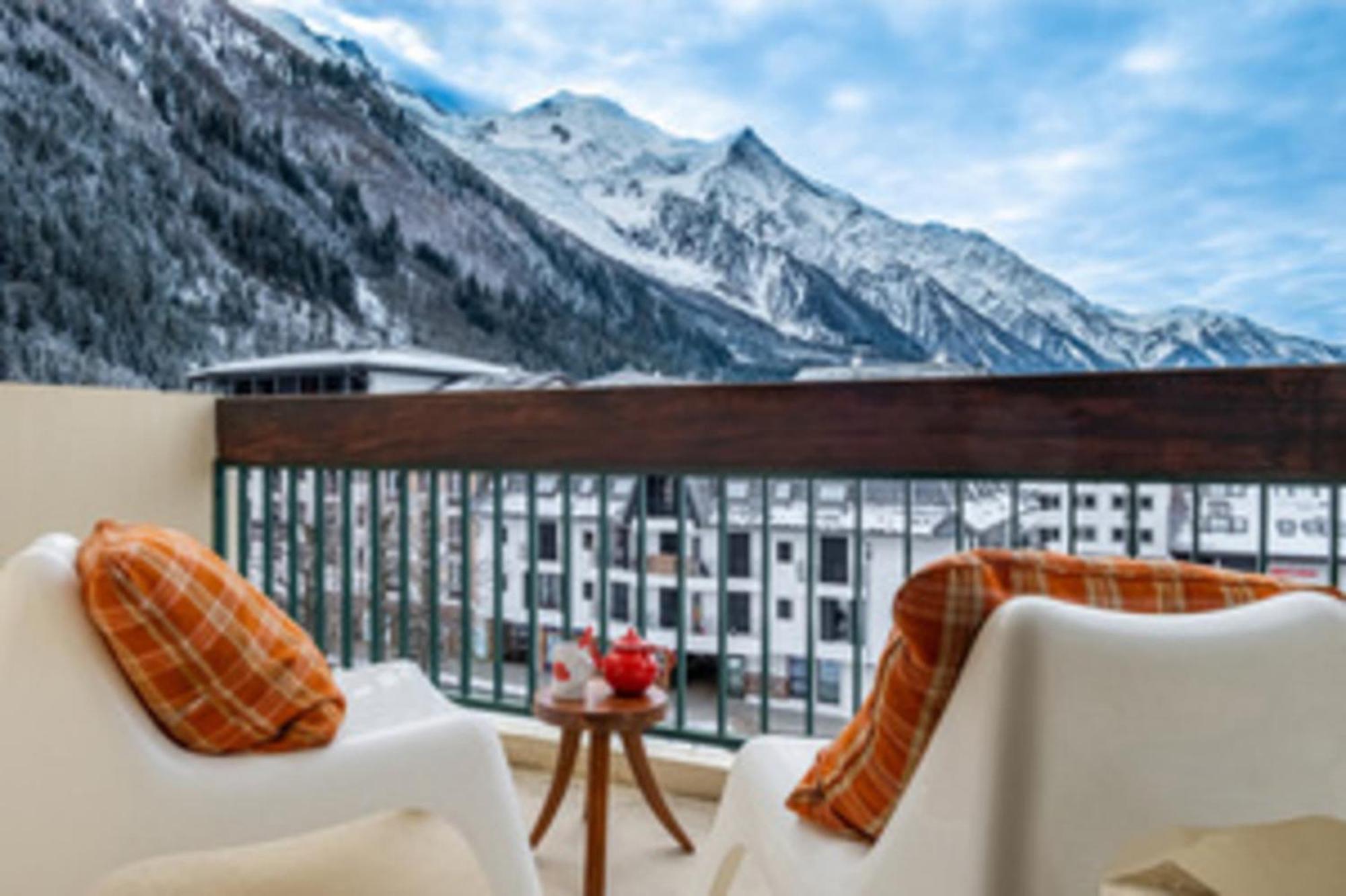 With Mont Blanc Balcony's View * Chamonix