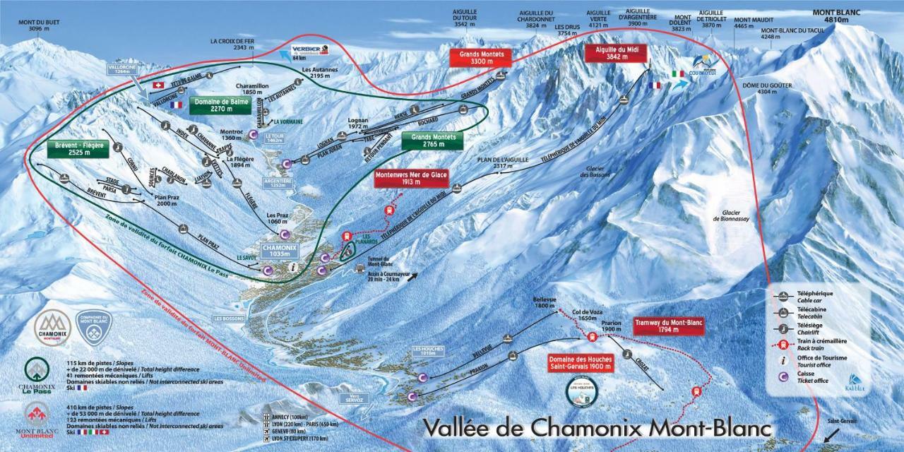 Duplex Les Grands Montets Appartement *