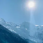 In The City Center With A View Of Mont Blanc