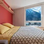 Modern Studio With Mont Blanc View And Pool