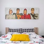 apartement ensoleillé avec un grand jardin