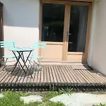Studio Avec Terrasse Vue Mont Blanc