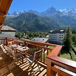 Chalet Duplex A Chamonix, 4 Chambres, 8 Pers, Wifi, Terrasse, Vue Mont-Blanc - Fr-1-343-185
