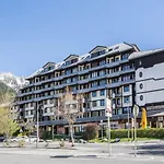 Vue Montblanc Magique En Centre-Ville Avec Parking