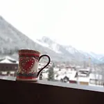 Vue Montblanc Magique En Centre-Ville Avec Parking