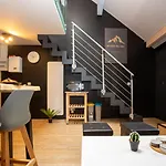 Les Barrats - Duplex - Central - Vue Mont-Blanc