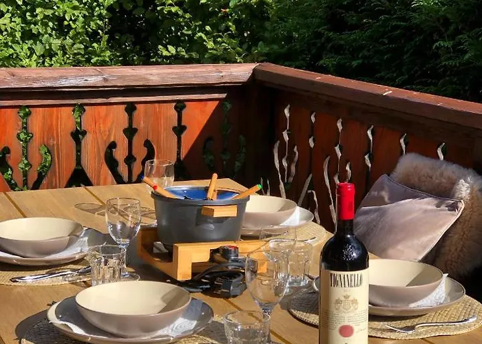 Alpine Retreat With Mont Blanc Panorama, Top Location, Private Parking