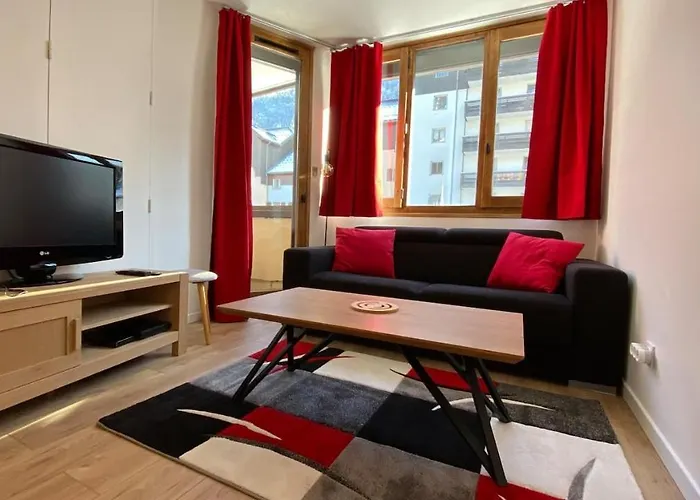 Chamois De Chamonix, Confortable 2 Pieces, Balcon, Parking Gratuit