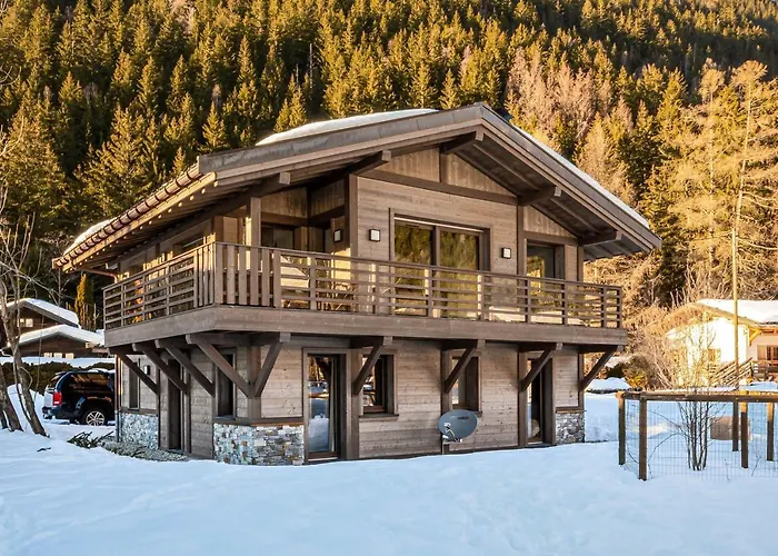 Chalet Flocons De Neige