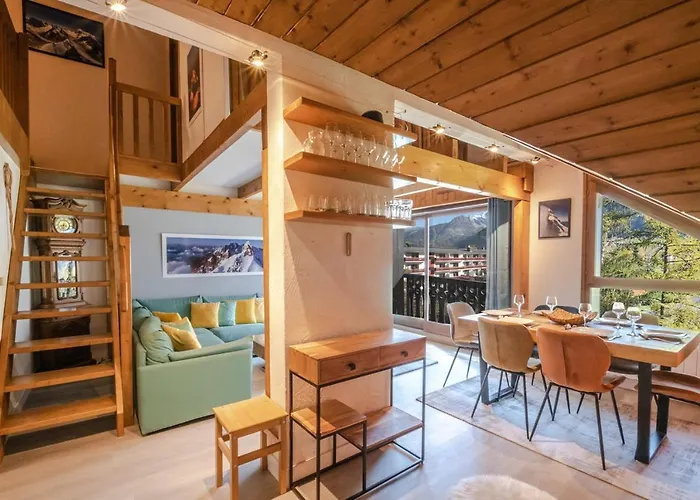 Superb Apt Chalet Style At The Foot Of The Slopes