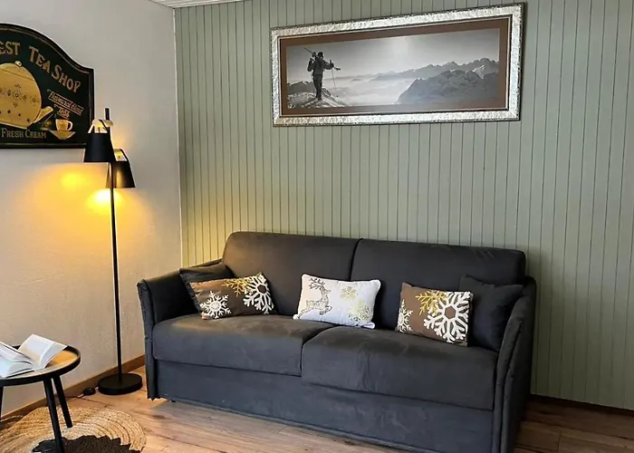 Studio Dent Du Caiman, Chamonix Hyper Centre, Parking, Vue Mont Blanc