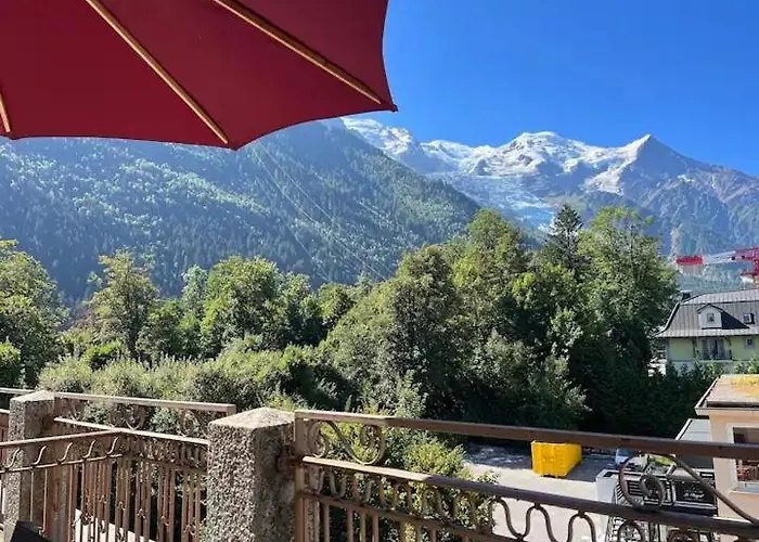 Appart Centre Chamonix Grande Terrasse Mont Blanc