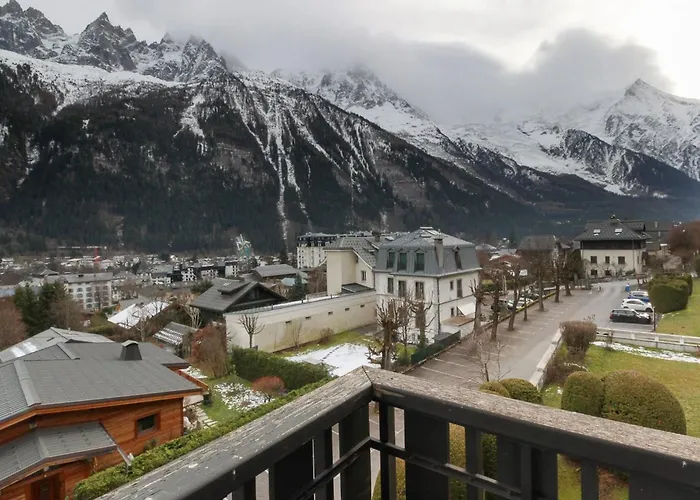 Makalu - View Mont-Blanc - Chamonix Center -8 Pers