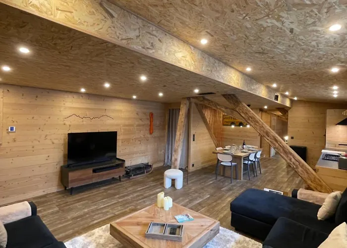 Chalet Atmosphere Chamonix City Center Large T3