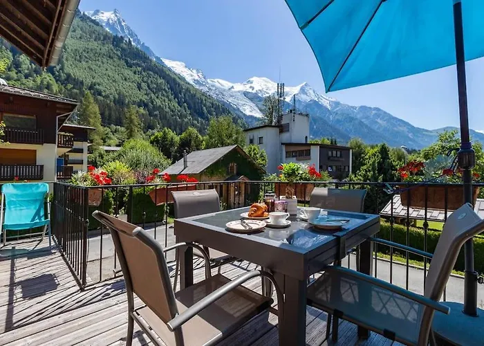 Heart Of Chamonix Lovely And Cosy 2 Bedrooms, Terrace, Parking