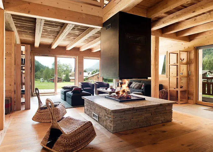 Chalet D\'Exception A Chamonix Avec Sauna, Cheminee Et Proximite Des Pistes Skiables - Fr-1-343-181