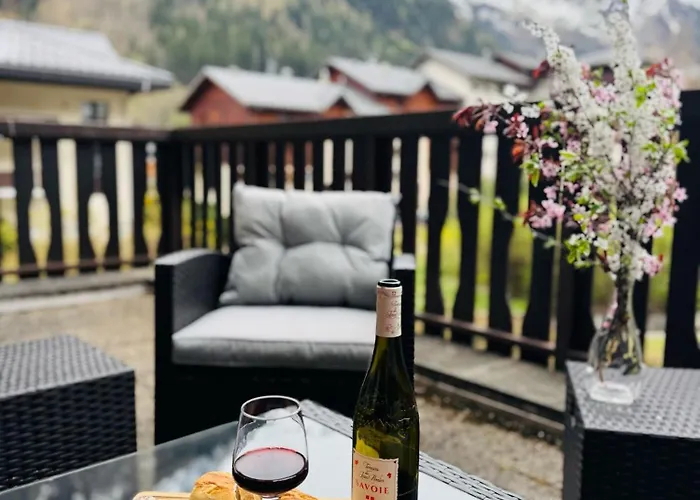 Appartement Vu Mont Blanc Parking Terrasse