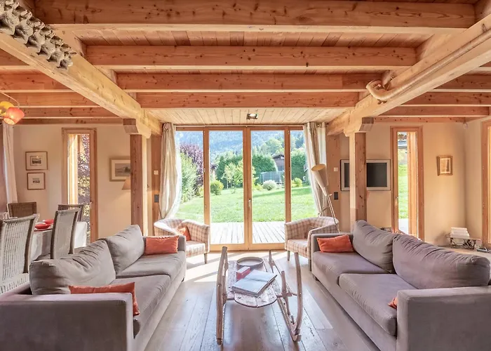 Chalet Contemporain Aux Houches, Pres Des Pistes, 6 Chambres, Wifi, Jardin, Grille-Pain - Fr-1-343-179