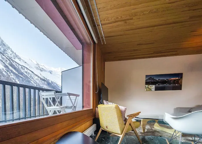 Grand Appt Vue Mont Blanc