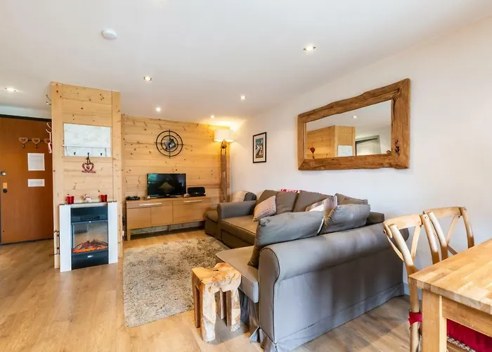 Charmant Apartment Chamonix Center With Mont Blanc View