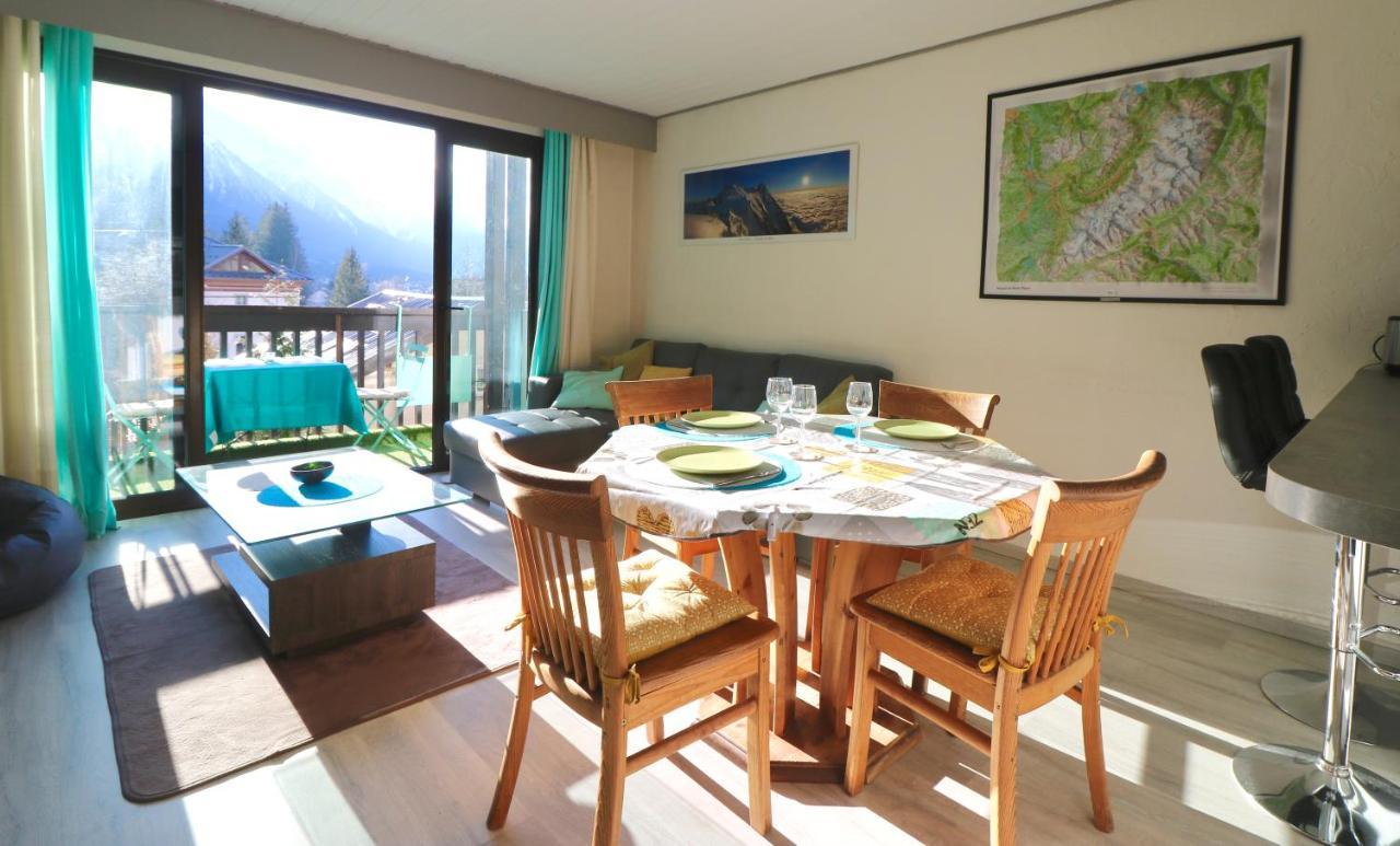 Centre, 51m2, Vue Mt Blanc, 2 A 6 Pers, 2 Balcons