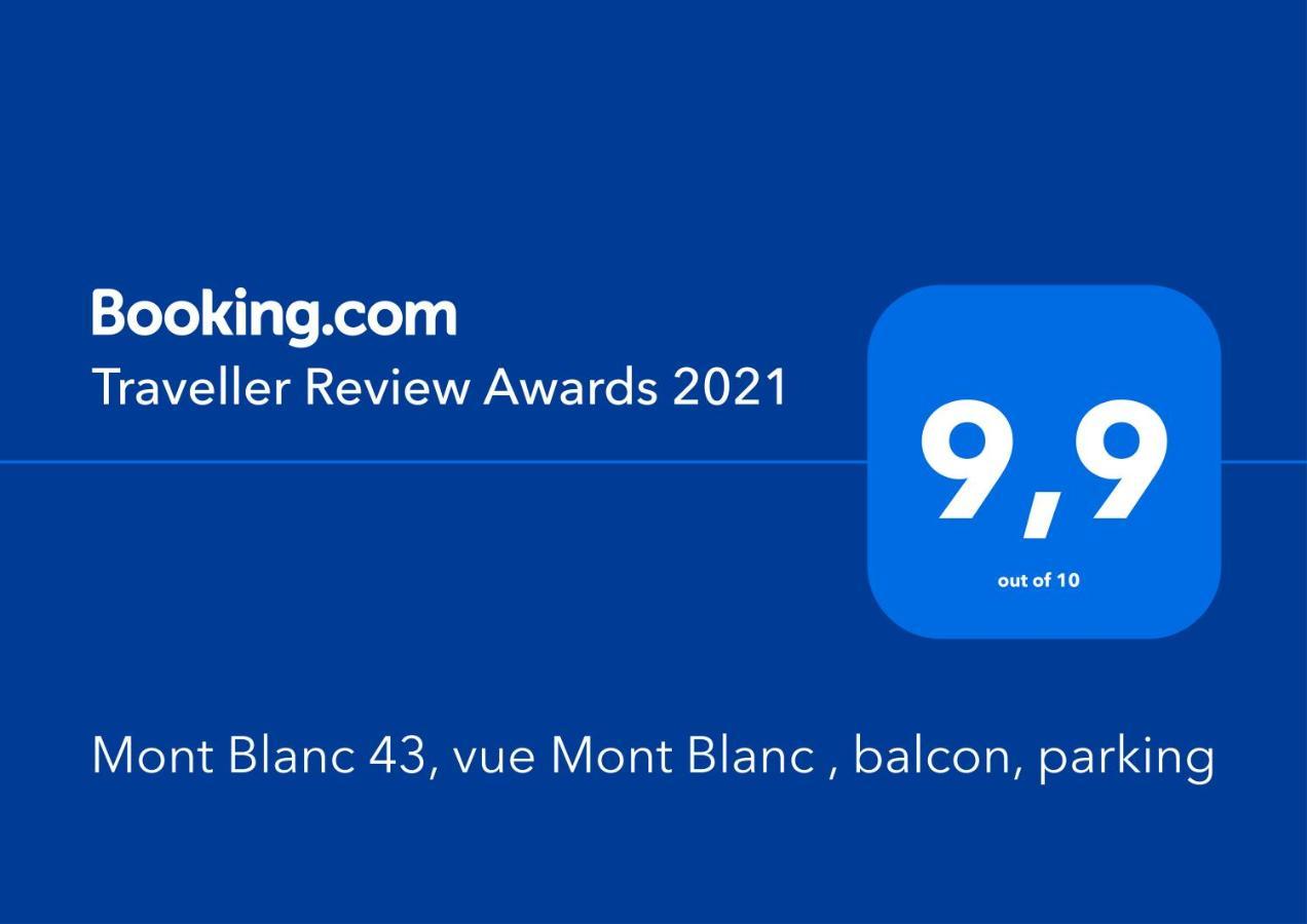 Mont Blanc 43, Vue Mont Blanc , Balcon, Parking * Chamonix