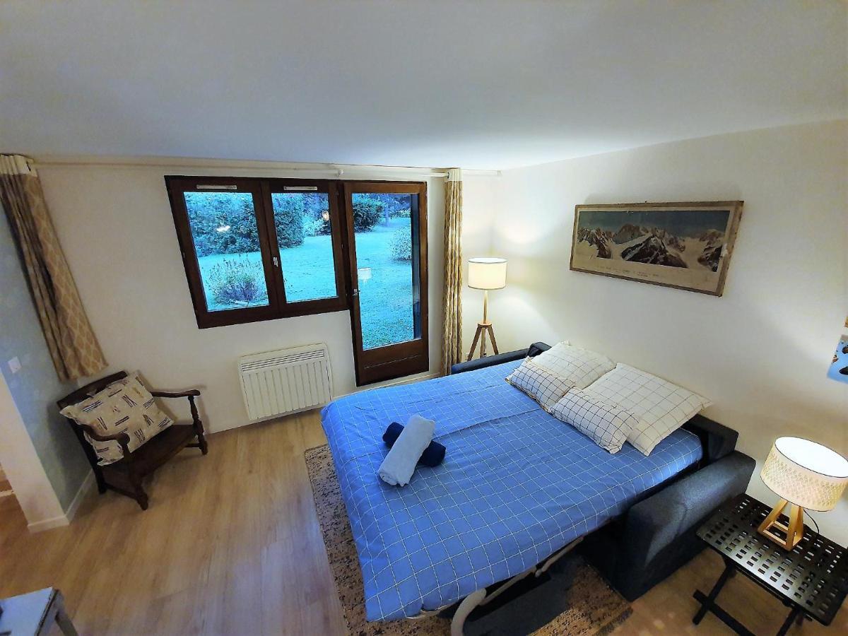 Rez De Jardin - Vue Mont Blanc Appartement