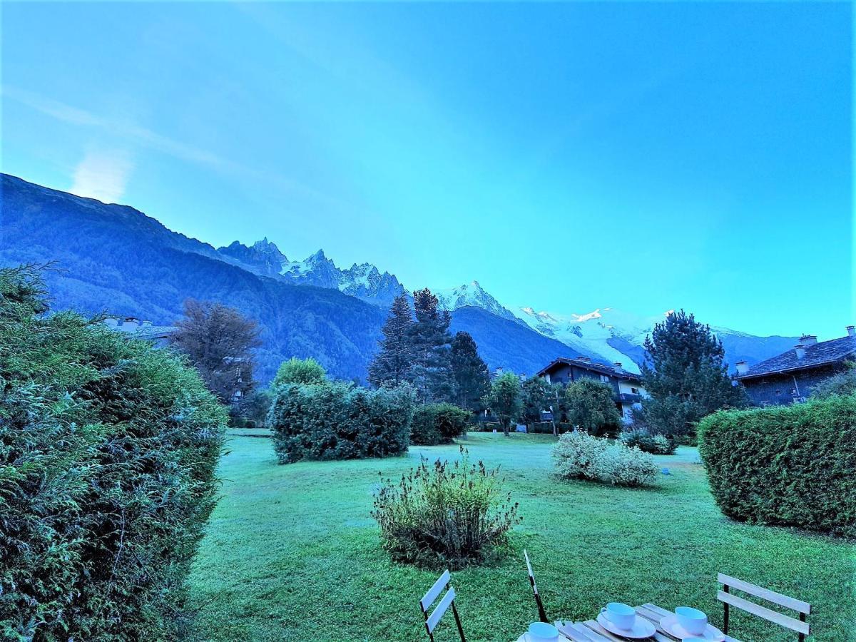 Rez De Jardin - Vue Mont Blanc Appartement Chamonix