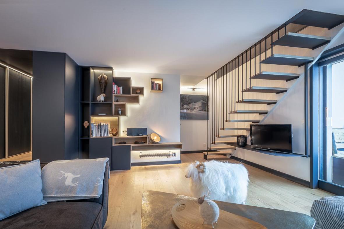 Duplex Avec Sauna Et Vue Montblanc Apartment