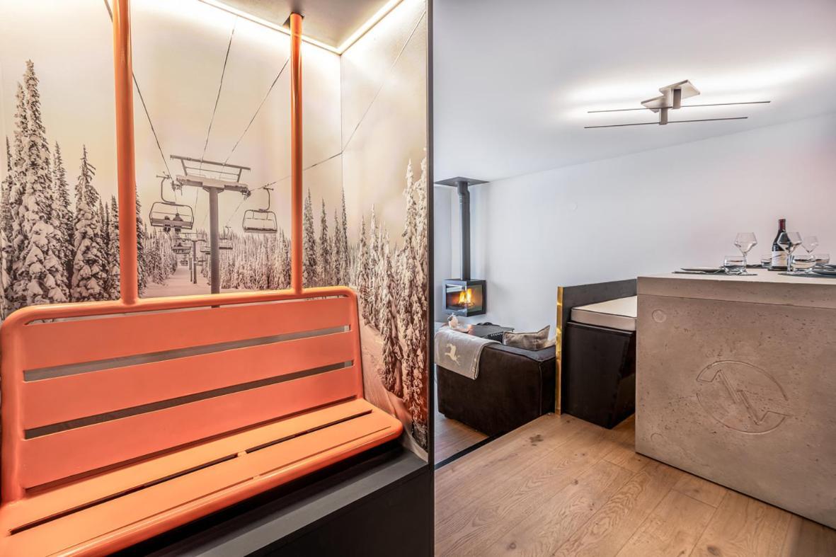 Apartment Duplex Avec Sauna Et Vue Montblanc