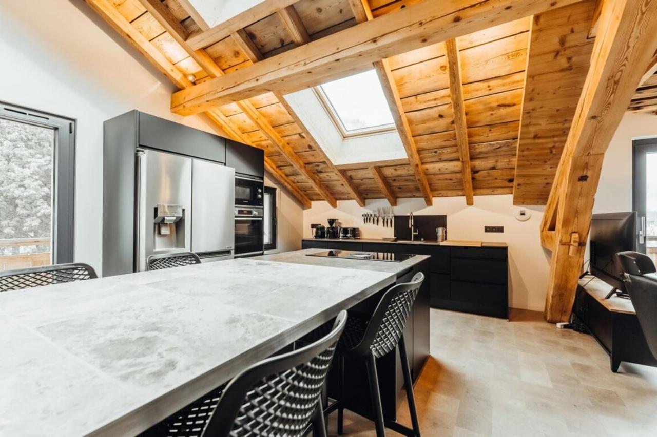 Luxurious 3-bedroom Flat With Sauna And Garage Chamonix