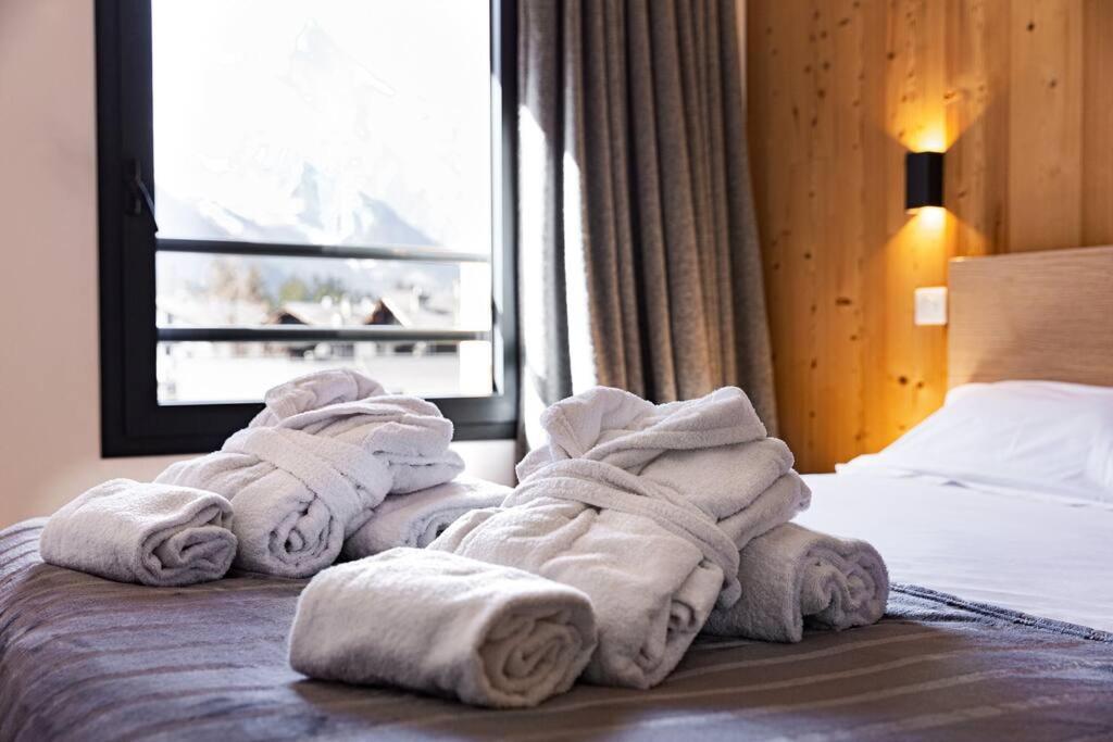 Apartment Modern 2br 5* Pool Gym Garage Mont-blanc View Chamonix