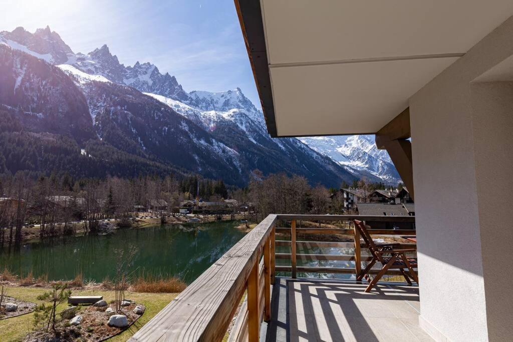Modern 2br 5* Pool Gym Garage Mont-blanc View *