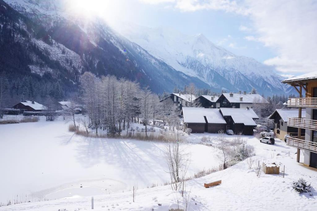 Modern 2br 5* Pool Gym Garage Mont-blanc View * Chamonix